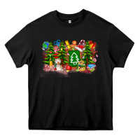 Black Christmas teacher Heavy Core Tee - CowhideDigitalArt