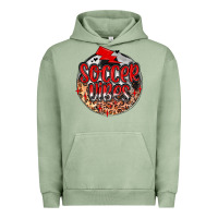 Pigment Oil Green soccer vibes Urban Hoodie - MaliasSmallBusiness