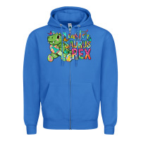 True Royal Easter Saurus Rex Easter Day Zipper Hoodie - Neo Western