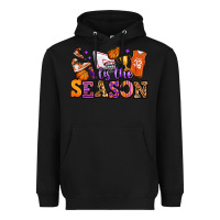 Black tis the season basketball Heavyweight Hoodie - Jasminsmagicworld