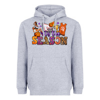 Heather Grey tis the season basketball Heavyweight Hoodie - Jasminsmagicworld