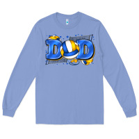 Colony Blue dad volleyball Long Sleeve Tee - Zillion Design Studio