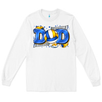White dad volleyball Long Sleeve Tee - Zillion Design Studio