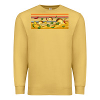 Antique Gold taco and nachos libbey glass Premium Sweatshirt - BundleAndBundleShop