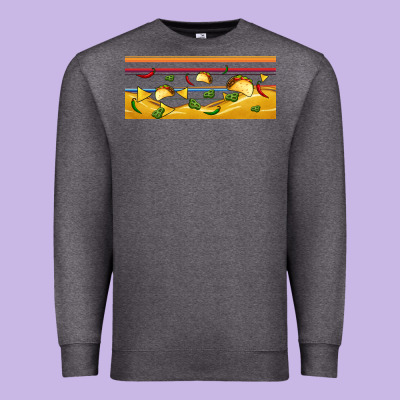 Taco And Nachos Libbey Glass Premium Sweatshirt Designed By Bundleandbundleshop