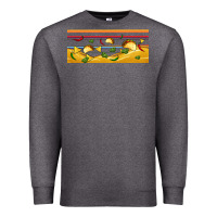 Charcoal Heather taco and nachos libbey glass Premium Sweatshirt - BundleAndBundleShop