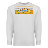 Dove Grey taco and nachos libbey glass Premium Sweatshirt - BundleAndBundleShop