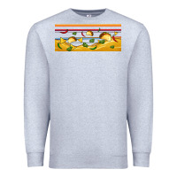 Heather Grey taco and nachos libbey glass Premium Sweatshirt - BundleAndBundleShop