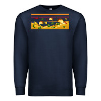 Navy taco and nachos libbey glass Premium Sweatshirt - BundleAndBundleShop