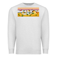 Oatmeal Heather taco and nachos libbey glass Premium Sweatshirt - BundleAndBundleShop