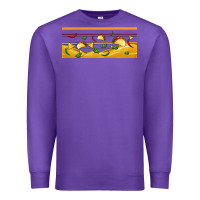 Purple taco and nachos libbey glass Premium Sweatshirt - BundleAndBundleShop