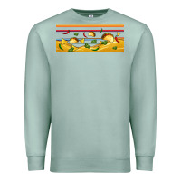 Seafoam taco and nachos libbey glass Premium Sweatshirt - BundleAndBundleShop