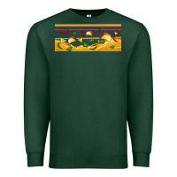 Sports Green taco and nachos libbey glass Premium Sweatshirt - BundleAndBundleShop