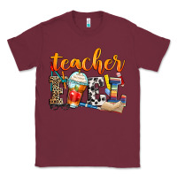Burgundy teacher fuel Classic Tee - Zillion Design Studio