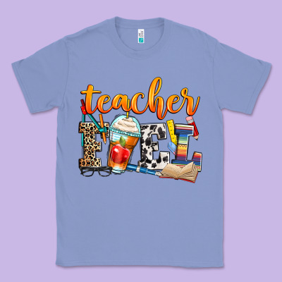 Teacher Fuel Classic Tee Designed By Zillion Design Studio