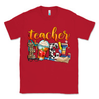 Red teacher fuel Classic Tee - Zillion Design Studio