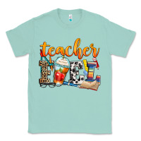 Seafoam teacher fuel Classic Tee - Zillion Design Studio