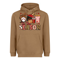 Toasted Coconut tis the season baseball Heavyweight Hoodie - Jasminsmagicworld