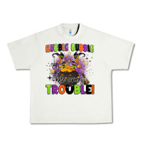 Pistachio kids halloween hubble bubble here comes trouble Urban Heavy Tee - BarkalooDesign