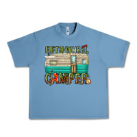 Pebble Blue fifth wheel camper Urban Heavy Tee - texasbilliewilder