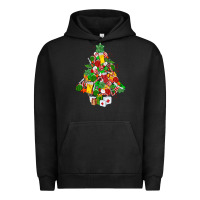 Pigment Black nurse christmas tree Urban Hoodie - MaliasSmallBusiness