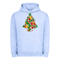 Pigment Grape Ice nurse christmas tree Urban Hoodie - MaliasSmallBusiness