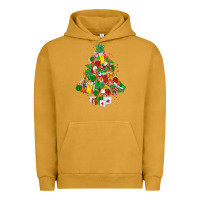 Pigment Peanut Butter nurse christmas tree Urban Hoodie - MaliasSmallBusiness