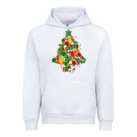 White nurse christmas tree Urban Hoodie - MaliasSmallBusiness