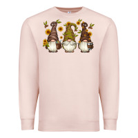 Pale Pink coffee gnomes Premium Sweatshirt - Artiststas