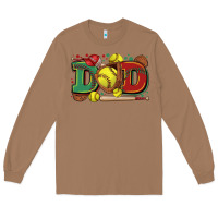 Toasted Coconut dad softball Long Sleeve Tee - Zillion Design Studio