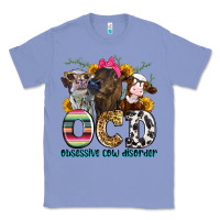 Colony Blue ocd obsessive cow disorder Classic Tee - Zillion Design Studio