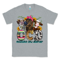 Heather Grey ocd obsessive cow disorder Classic Tee - Zillion Design Studio