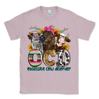 Lilac ocd obsessive cow disorder Classic Tee - Zillion Design Studio