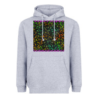Heather Grey halloween witch symbols seamless pattern Heavyweight Hoodie - BundleAndBundleShop