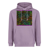Lavender halloween witch symbols seamless pattern Heavyweight Hoodie - BundleAndBundleShop