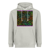 Moon Dust halloween witch symbols seamless pattern Heavyweight Hoodie - BundleAndBundleShop