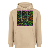 Mushroom halloween witch symbols seamless pattern Heavyweight Hoodie - BundleAndBundleShop