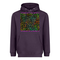 Plum halloween witch symbols seamless pattern Heavyweight Hoodie - BundleAndBundleShop