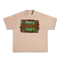 Burro Merry Christmas Y'all Urban Heavy Tee - RanaPortraitStore