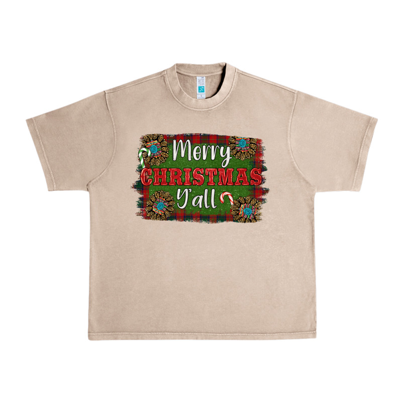 Merry Christmas Y'all Urban Heavy Tee by RanaPortraitStore | Teevron