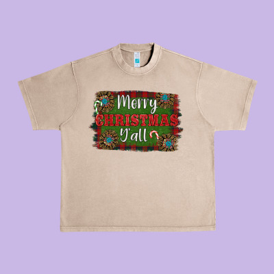 Urban Heavy Tee Merry Christmas Y'all