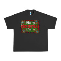 Pigment Black Merry Christmas Y'all Urban Heavy Tee - RanaPortraitStore