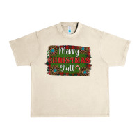 Sandshell Merry Christmas Y'all Urban Heavy Tee - RanaPortraitStore