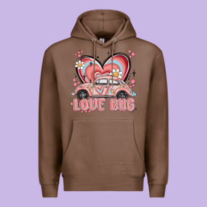 Love Bug Premium Hoodie Designed By Maliassmallbusiness