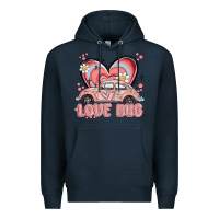 Navy love bug Premium Hoodie - MaliasSmallBusiness
