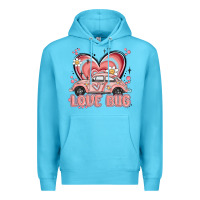 Ocean Blue love bug Premium Hoodie - MaliasSmallBusiness
