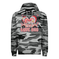 Slate Camo love bug Premium Hoodie - MaliasSmallBusiness