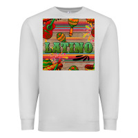 Dove Grey latino seamless pattern Premium Sweatshirt - BundleAndBundleShop