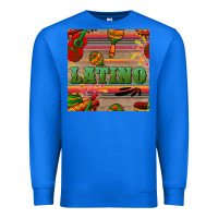 True Royal latino seamless pattern Premium Sweatshirt - BundleAndBundleShop