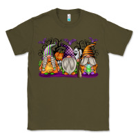 Army Green Halloween Gnomes Classic Tee - texasbilliewilder